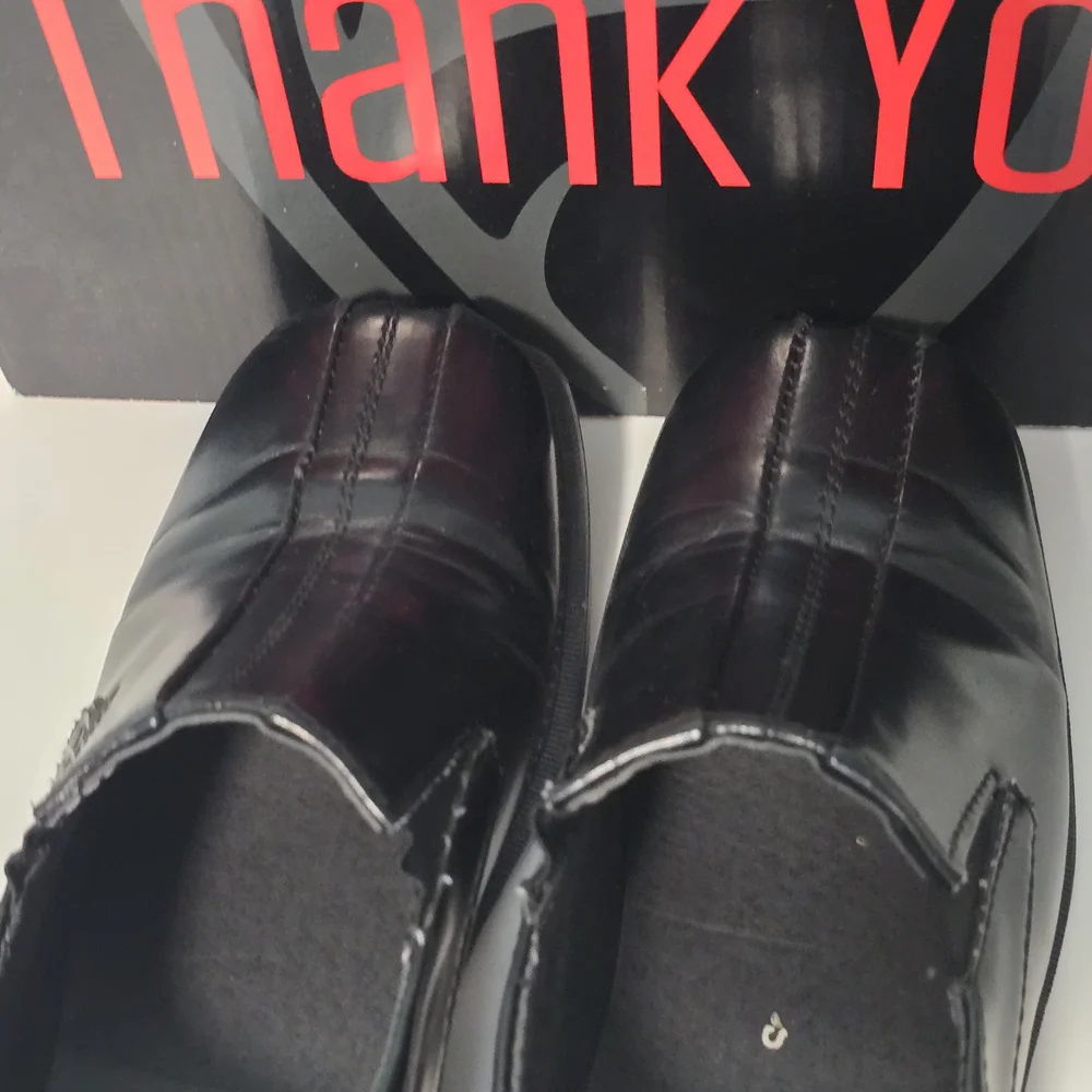 Deer Stags Boys' Size 13.5 Black Dress Shoes